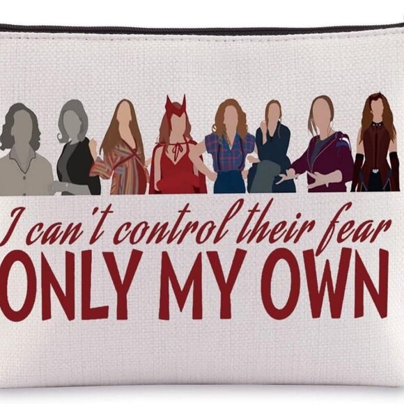 Wanda Witch Cosmetic Makeup Bag Witch Movie Fans Gifts I Can't Control Their Fea - Picture 1 of 7